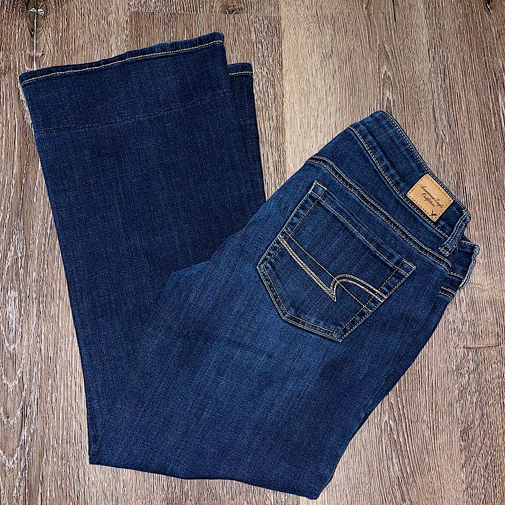 Extra Short American Eagle Jeans (Hemmed)